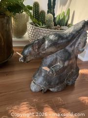 MaxSold Auction: Large vintage soapstone carving of hunter carrying seal - Ottawa (Ontario, Canada) SELLER MANAGED Downsizing Online Auction - Tall Forest Drive