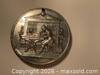 MaxSold Auction: Late 1800-early 1900s  sterling “Reward of Superior Merit” medal (43 grams) - Ottawa (Ontario, Canada) SELLER MANAGED Downsizing Online Auction - Tall Forest Drive