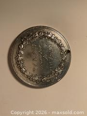 MaxSold Auction: Late 1800-early 1900s  sterling “Reward of Superior Merit” medal (43 grams) - Ottawa (Ontario, Canada) SELLER MANAGED Downsizing Online Auction - Tall Forest Drive