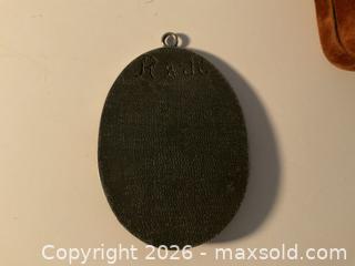 MaxSold Auction: Mid-century large pewter and enamel pendant - Ottawa (Ontario, Canada) SELLER MANAGED Downsizing Online Auction - Tall Forest Drive