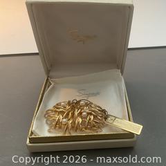 MaxSold Auction: NOS 1965 Creation Grosse, German pearl brooch in original box - Ottawa (Ontario, Canada) SELLER MANAGED Downsizing Online Auction - Tall Forest Drive