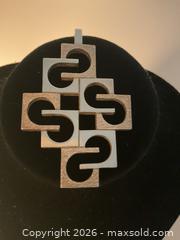 MaxSold Auction: Sterling pendant by mid-century modernist Knut V Anderson, Denmark - Ottawa (Ontario, Canada) SELLER MANAGED Downsizing Online Auction - Tall Forest Drive