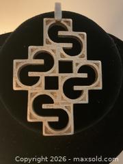 MaxSold Auction: Sterling pendant by mid-century modernist Knut V Anderson, Denmark - Ottawa (Ontario, Canada) SELLER MANAGED Downsizing Online Auction - Tall Forest Drive