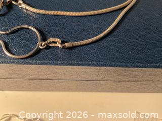 MaxSold Auction: Vintage Birk’s sterling silver pocket watch chain (13.16 grams) - Ottawa (Ontario, Canada) SELLER MANAGED Downsizing Online Auction - Tall Forest Drive