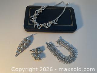 MaxSold Auction: Vintage, complete set of signed Sherman jewelry  - Ottawa (Ontario, Canada) SELLER MANAGED Downsizing Online Auction - Tall Forest Drive