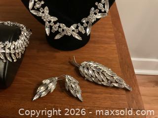 MaxSold Auction: Vintage, complete set of signed Sherman jewelry  - Ottawa (Ontario, Canada) SELLER MANAGED Downsizing Online Auction - Tall Forest Drive