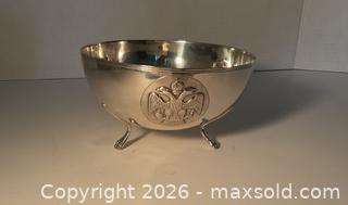 MaxSold Auction: Vintage Cypriot 800 silver footed bowl (271 grams) - Ottawa (Ontario, Canada) SELLER MANAGED Downsizing Online Auction - Tall Forest Drive