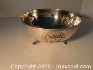 MaxSold Auction: Vintage Cypriot 800 silver footed bowl (271 grams) - Ottawa (Ontario, Canada) SELLER MANAGED Downsizing Online Auction - Tall Forest Drive