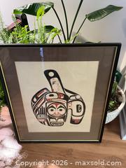 MaxSold Auction: Vintage Pacific  northwest Indigenous limited edition print - Ottawa (Ontario, Canada) SELLER MANAGED Downsizing Online Auction - Tall Forest Drive