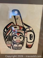 MaxSold Auction: Vintage Pacific  northwest Indigenous limited edition print - Ottawa (Ontario, Canada) SELLER MANAGED Downsizing Online Auction - Tall Forest Drive