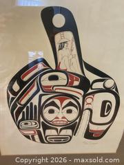 MaxSold Auction: Vintage Pacific  northwest Indigenous limited edition print - Ottawa (Ontario, Canada) SELLER MANAGED Downsizing Online Auction - Tall Forest Drive