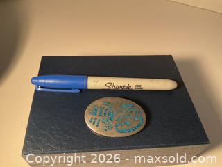 MaxSold Auction: Vintage sterling silver and turquoise Mexican brooch/pendant (18.74 grams) - Ottawa (Ontario, Canada) SELLER MANAGED Downsizing Online Auction - Tall Forest Drive