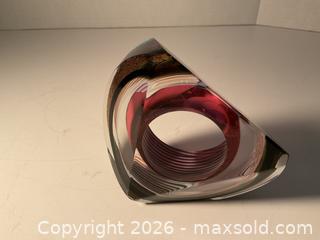 MaxSold Auction: Vintage unique art glass spherical sculpture - Ottawa (Ontario, Canada) SELLER MANAGED Downsizing Online Auction - Tall Forest Drive