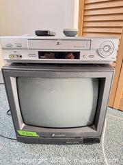 MaxSold Auction: 14-inch TV with VHS VCR - Saanich (British Columbia, Canada) PARTNER MANAGED Moving Online Auction - Arbutus Road