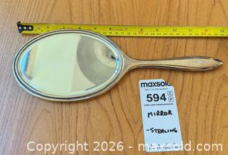 MaxSold Auction: Birks Sterling Silver Hand Mirror, 12.5" - Saanich (British Columbia, Canada) PARTNER MANAGED Moving Online Auction - Arbutus Road