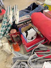 MaxSold Auction: Camping gear lot with folding chairs, air bed & accessories - Saanich (British Columbia, Canada) PARTNER MANAGED Moving Online Auction - Arbutus Road
