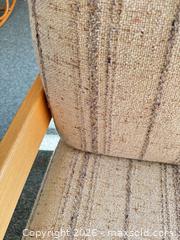 MaxSold Auction: Fabric Two-Seater Loveseat with Wood Frame - Saanich (British Columbia, Canada) PARTNER MANAGED Moving Online Auction - Arbutus Road