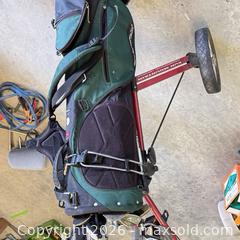 MaxSold Auction: Golf Club Set with Bag, Headcovers & Push/Pull Cart - Saanich (British Columbia, Canada) PARTNER MANAGED Moving Online Auction - Arbutus Road