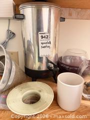 MaxSold Auction: Large Lot Household Supplies: Ironing Board, Jars & Utensils - Saanich (British Columbia, Canada) PARTNER MANAGED Moving Online Auction - Arbutus Road