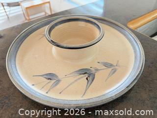 MaxSold Auction: Multicolor Handmade Ceramic Serveware Set, Casserole, Platter, Tray - Saanich (British Columbia, Canada) PARTNER MANAGED Moving Online Auction - Arbutus Road