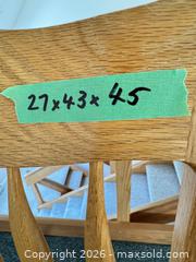 MaxSold Auction: Solid Wood Rocking Chair - Saanich (British Columbia, Canada) PARTNER MANAGED Moving Online Auction - Arbutus Road