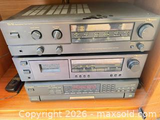 MaxSold Auction: Technics Audio System with Receiver, CD Changer, Cassette & Speakers - Saanich (British Columbia, Canada) PARTNER MANAGED Moving Online Auction - Arbutus Road