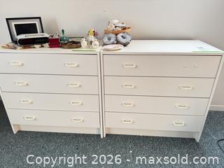 MaxSold Auction: Two Engineered Wood Dressers / Chests of Drawers - Saanich (British Columbia, Canada) PARTNER MANAGED Moving Online Auction - Arbutus Road