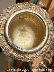 MaxSold Auction: Victorian Silver-Plated Tea/Coffee Set with Serving Tray - Saanich (British Columbia, Canada) PARTNER MANAGED Moving Online Auction - Arbutus Road