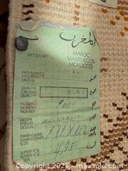 MaxSold Auction: Wool Tribal Moroccan Area Rug 6' x 10' Gold, Brown, Ivory to - Saanich (British Columbia, Canada) PARTNER MANAGED Moving Online Auction - Arbutus Road