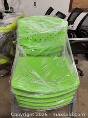 MaxSold Auction: 10+ Mesh, Stacking Plastic & Ergonomic Office Chairs - Unbranded - East Brunswick (New Jersey, USA) SELLER MANAGED Reseller Online Auction - Tices Lane