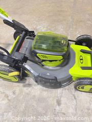 MaxSold Auction: Sun Joe 18 in Push Lawn Mower, 48V Lithium-Ion - East Brunswick (New Jersey, USA) SELLER MANAGED Reseller Online Auction - Tices Lane