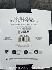 MaxSold Auction: M050 - Hudson Bay Supermink Blanket - Double/Queen - New - Whitby (Ontario, Canada) SELLER MANAGED Reseller Online Auction - Taunton Road East (STORAGE)