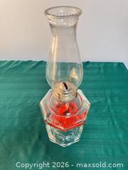 MaxSold Auction: Antique Clear Glass and Brass Oil Lamp, 10–15 in - Ottawa (Nepean) (Ontario, Canada) SELLER MANAGED Moving Online Auction - Grenfell Crescent