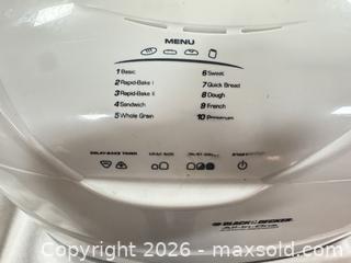 MaxSold Auction: Black & Decker 3 lb White Bread Maker with Digital Controls - Ottawa (Ontario, Canada) SELLER MANAGED Moving Online Auction - Grenfell