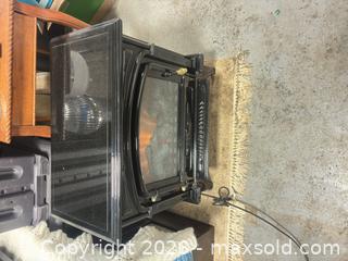 MaxSold Auction: Black Electric Fireplace Stove with Remote & Flame Effect - Ottawa (Nepean) (Ontario, Canada) SELLER MANAGED Moving Online Auction - Grenfell Crescent