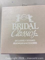 MaxSold Auction: Bridal Classics Silver-Tone Rhinestone Tiara / Crown - Ottawa (Ontario, Canada) SELLER MANAGED Moving Online Auction - Grenfell