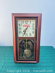 MaxSold Auction: Coca-Cola Large Wall Clock with Decorative Pendulum - Ottawa (Nepean) (Ontario, Canada) SELLER MANAGED Moving Online Auction - Grenfell Crescent