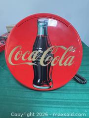 MaxSold Auction: Coca-Cola Red Wall Telephone by Longwood Industries - Ottawa (Nepean) (Ontario, Canada) SELLER MANAGED Moving Online Auction - Grenfell Crescent