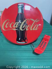 MaxSold Auction: Coca-Cola Red Wall Telephone by Longwood Industries - Ottawa (Nepean) (Ontario, Canada) SELLER MANAGED Moving Online Auction - Grenfell Crescent