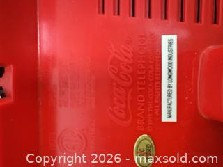 MaxSold Auction: Coca-Cola Red Wall Telephone by Longwood Industries - Ottawa (Nepean) (Ontario, Canada) SELLER MANAGED Moving Online Auction - Grenfell Crescent