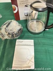 MaxSold Auction: Master Chef 1.7L Glass Electric Kettle - Ottawa (Nepean) (Ontario, Canada) SELLER MANAGED Moving Online Auction - Grenfell Crescent