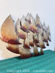 MaxSold Auction: Metal Abstract Gold/Brass Tone Wall Decor, Medium (24-48 in) - Ottawa (Nepean) (Ontario, Canada) SELLER MANAGED Moving Online Auction - Grenfell Crescent