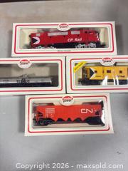 MaxSold Auction: Model Power HO Scale Train Lot – 4 Pieces - Ottawa (Nepean) (Ontario, Canada) SELLER MANAGED Moving Online Auction - Grenfell Crescent