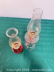 MaxSold Auction: Pair of Clear Glass Oil/Kerosene Lamps with Brass Fittings - Ottawa (Nepean) (Ontario, Canada) SELLER MANAGED Moving Online Auction - Grenfell Crescent