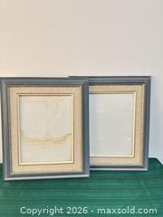 MaxSold Auction: Pair of Large Wood Picture Frames with Gold Trim - Ottawa (Nepean) (Ontario, Canada) SELLER MANAGED Moving Online Auction - Grenfell Crescent