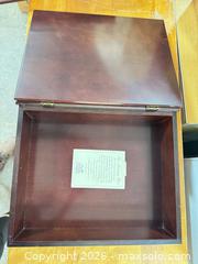 MaxSold Auction: The Bombay Company Wooden Memory/Keepsake Boxes, Mahogany - Ottawa (Nepean) (Ontario, Canada) SELLER MANAGED Moving Online Auction - Grenfell Crescent