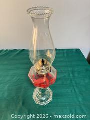 MaxSold Auction: Vintage-Style Glass and Brass Oil Lamp with Chimney - Ottawa (Nepean) (Ontario, Canada) SELLER MANAGED Moving Online Auction - Grenfell Crescent
