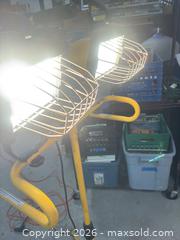 MaxSold Auction: Yellow Dual-Head Corded Halogen Work Light with Tripod - Ottawa (Nepean) (Ontario, Canada) SELLER MANAGED Moving Online Auction - Grenfell Crescent