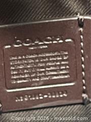 MaxSold Auction: COACH METALLIC TURNLOCK CROSSBODY IN PEBBLE LEATHERS - Campbell (California, USA) SELLER MANAGED Downsizing Online Auction - Dell Avenue