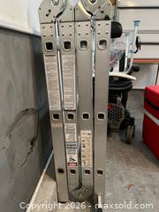 MaxSold Auction: Expandable ladder, containers, lights - Delta (British Columbia, Canada) SELLER MANAGED Moving Online Auction - Ferry Road